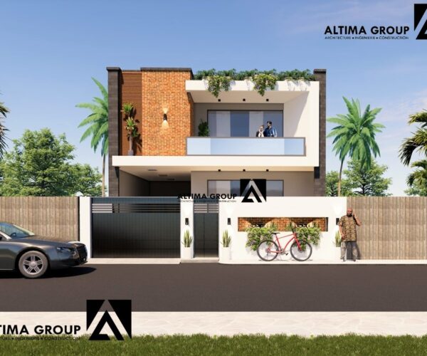 Villa AK : une résidence moderne de 237 m² sur-mesure à Djeregbe, Sèmè-Kpodji.